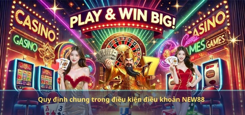 Quy định chung trong điều kiện điều khoản NEW88