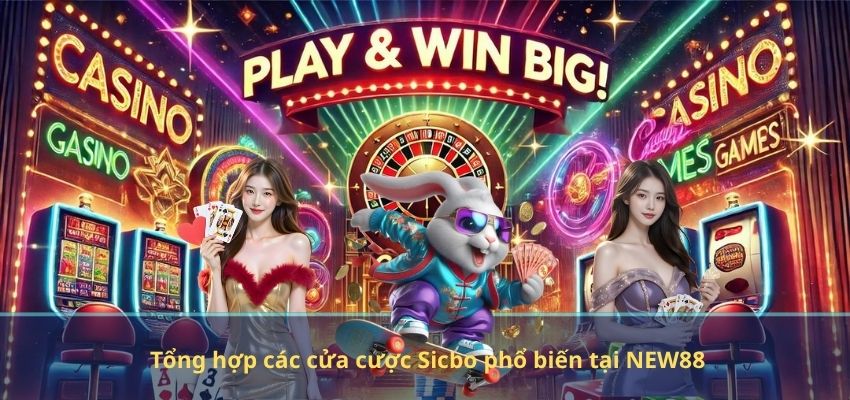 Tổng hợp các cửa cược Sicbo phổ biến tại NEW88